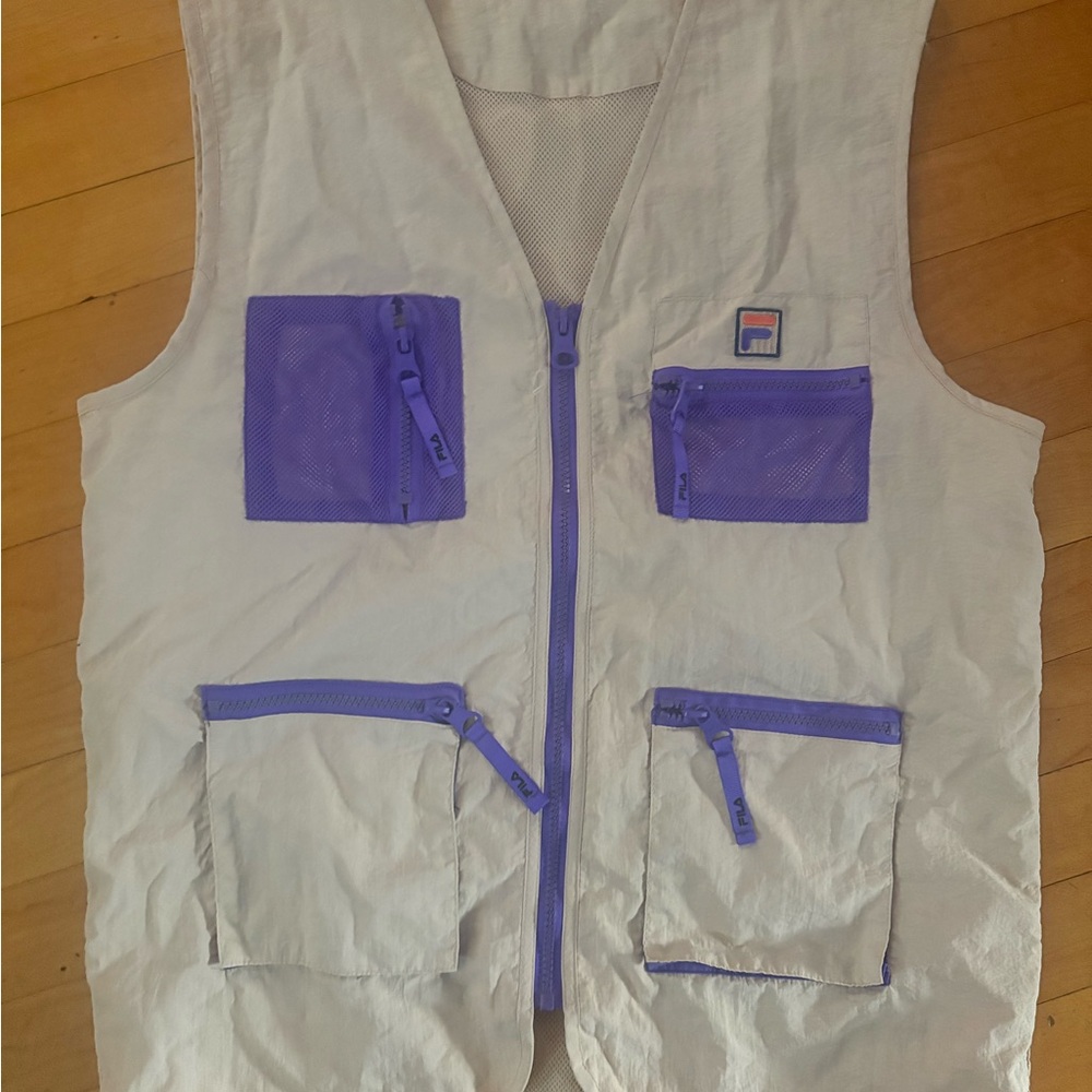 Fila utility cargo vest